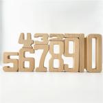 Number Building Blocks Wooden Math Digital Toys Baby Balance Block Jenga Toy