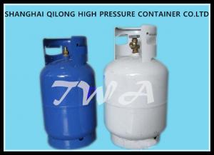 China Steel 6.5KG Cooking LPG  Gas Cylinder Gas Regulator With Different Colors wholesale