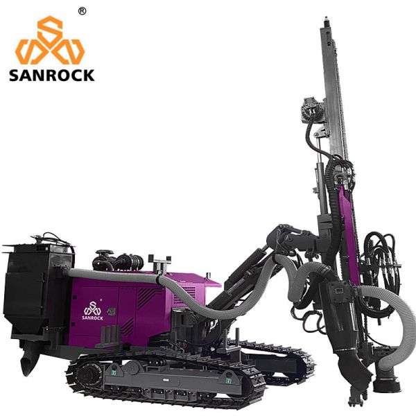 Mining Blast hole Drill Rigs Hydraulic DTH Drilling Equipment Top Hammer Drilling Rig