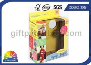 China Custom Kids Toys / Dolls Counter Display Box With Clear Windows , Paper Gift Boxes wholesale