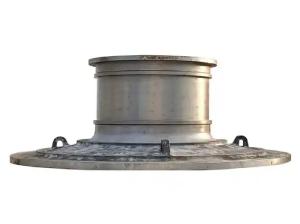 China High Manganese Steel Ball Mill End Cover Impact Resistant Plate Design For Mining wholesale