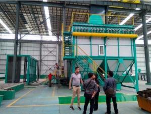China Zinc Galvanising Machine With Flue Gas Waste Heat Utilization System wholesale