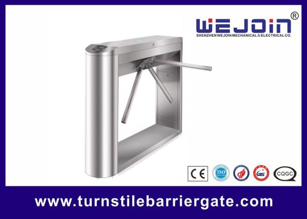 Gym Waist Height Tripod Turnstile Gate Access Control Systems Bi Directional