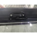 Gray Anthracite UPVC Balcony Sliding Window Crescent Lock