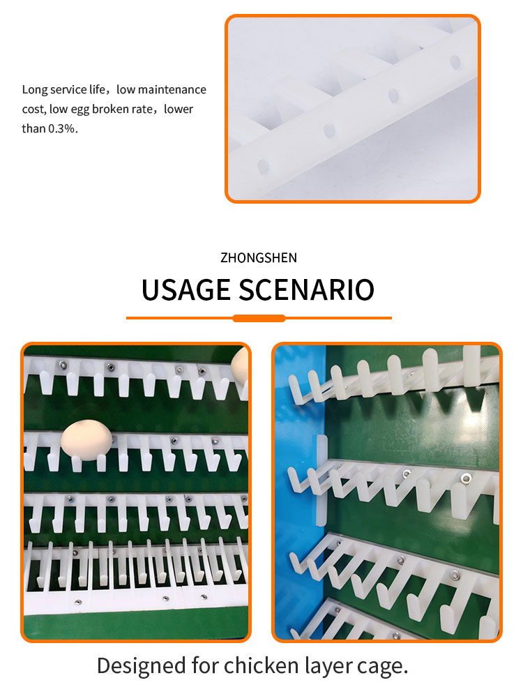 24.8CM Egg Collection Finger For Egg Collection System Spare Parts