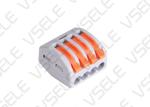 4 Port Wire Junction Box Connector Fast Wiring 20.5x23x14.5mm Multi Size