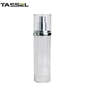 China Non Spill PMMA Airless Cosmetic Bottles 20Ml 35Ml 50Ml For Personal Use wholesale