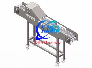 China 50-70pcs/min Shrimp Belly Cutter, Shrimp Belly Cutting Machine For Nobashi wholesale