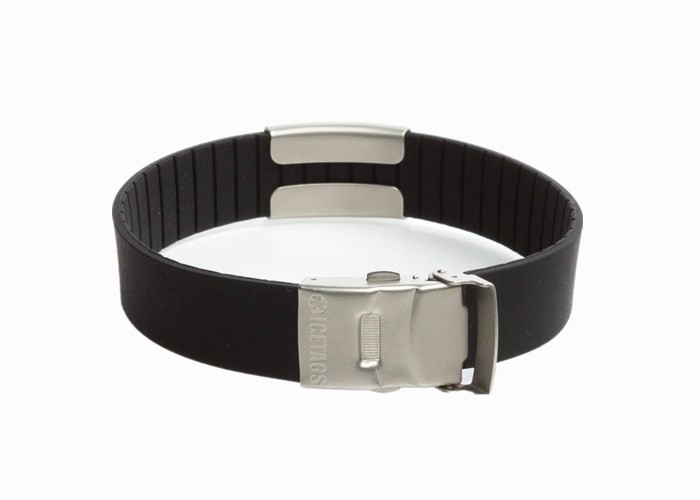 Comfortable Road ID Bracelet , Rider ID Bracelet For Motorcycle / Cycle