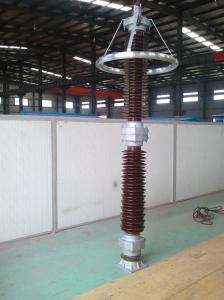 China IEC60099-4:2014 Standard 230kV Porcelain Housed Lightning Metal Oxide Surge Arrester wholesale