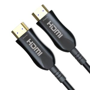 China Ultra Strong 60Hz 18Gbps Hdmi Aoc Cable , 3m 10ft Fiber Optic 4k Hdmi Cable wholesale