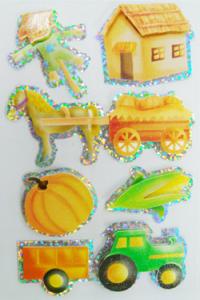 China Shinning Decor Small Hologram Stickers Sheets , Personalized Hologram Stickers wholesale