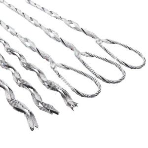 China Preformed OPGW Tension Clamp 2.2mm Wide Range Gripping wholesale