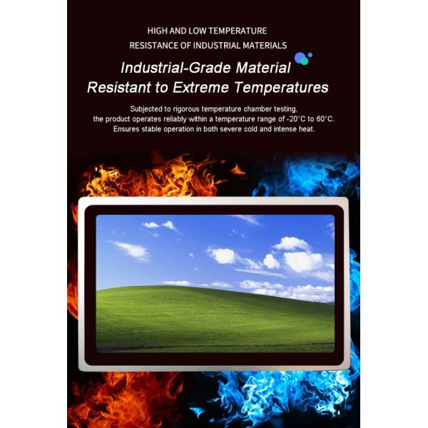 15 Inch Touch Screen Panel Pc Desktop Industrial Monitors Waterproof Touch Panel Display Fanless Industrial Pc