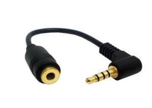 China Headset Design Stereo Audio Cable / Audio Jack Cable 1.5 M Customize Length wholesale