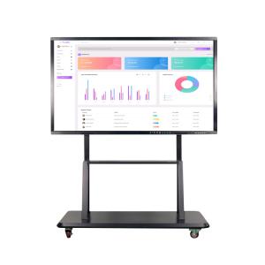China 10 Points Touch 55&quot; 4K Smart Board Interactive Flat Panel wholesale