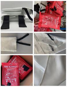 China Fire Blanket for Home and Kitchen, Fiberglass Welding Fire Blanket Fire Curtain Heat Insulation Material wholesale