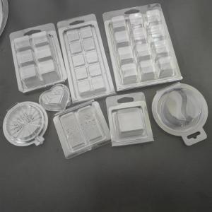 China Different Shape Wax Clamshell Packaging Clear Blister Wax Melt Clamshells Packaging wholesale