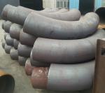 Anti Corrosion Carbon Steel Bend Fitting Customized 90 Degree Pipe Bend