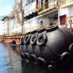 ISO17357 Qualified Yokohama Floating Fenders 50kPa 3.3*6.5M Tear Resistance