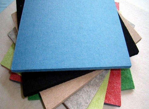 Studio Room Polyester Acoustic Panels , Sound Absorbing Board Diffuser Sponge