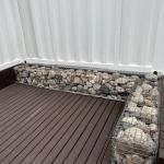 Garden Decoration Galvanized Gabion Stone Baskets 2x1x1m Welded Gabion Box Wire