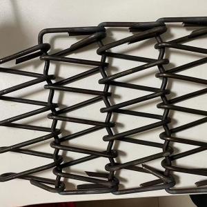 China Manganese Steel Wire Mesh Belt For Shot Blast Machine wholesale