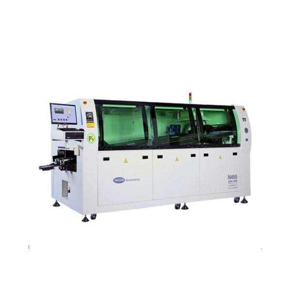 Fully Automatic Wave Soldering Machine , Hot Air Style Small Dip Soldering Machine