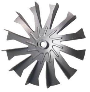 China 142mm Diameter Fan Blade FS1422 1.5mm For Roasting Oven/Pellet Stove wholesale