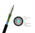 GYTS Fiber Optic Cable 48 Core HDPE Jacket Armored Direct Burial Duct Optical