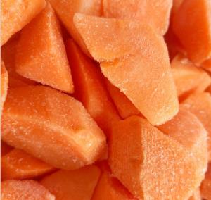 China Vitamins Contained Frozen Processed Food , Freezing Fresh Carrots IQF Technology on sale