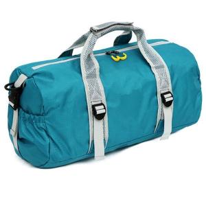 China 210D Round Sports Bag Womens , Lightweight Gym Bag To Carry Weights wholesale