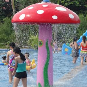 China Children'S Kiddie Pool Splash Pad Hot Dip Galvanizing Water Splash Park wholesale