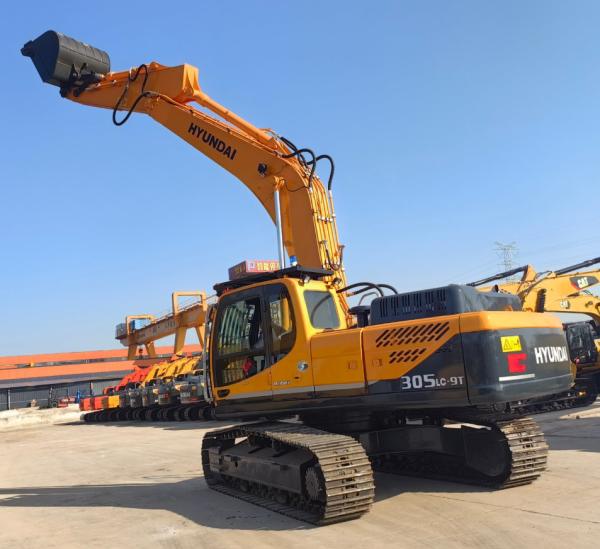 2023 Year Hyundai 305 Hydraulic Crawler 30 Ton Excavator Secondhand Construction