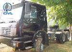336HP 371HP 60 Ton Semi Trailer Truck with 6x6 Wheel Drive EURO II Standard ,