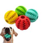 2.8'' Dog Teeth Cleaning Ball Pet Supplies Accessories Rubber Treat Ball For