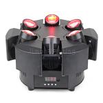 Hot Sale 6 Head Infinite Rotating 6x10w RGBW Mini Smart Beam Moving Head Light