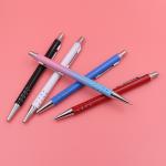 Metal Press Gradient Aluminum Ballpoint Pen 1.0mm Advertising Ballpoint Pens