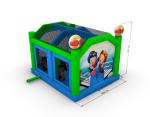 Inflatable Fighting Arena Adults Kids Trampoline Park Inflatable Gladiator Joust