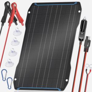 China Waterproof 30 Watt Flexible Solar Panel Car Battery Charger Portable wholesale