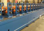 20 Stations Steel Silo Roll Forming Machine Wire Electrode Cutting Punching