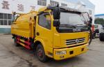 Dongfeng 2cbm Sewage Water Tank High Pressure Washing And Cleaning