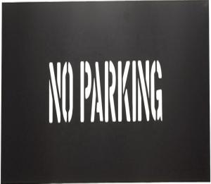 China Chemical Resistant No Parking Plastic Letter Stencils Durable Traffic Marking wholesale