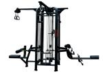 4 Station Multi Gym Equipment Luxury Rigid Simple Movements Coating Treatment
