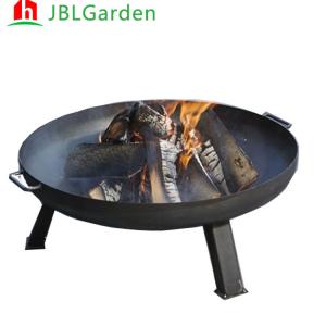 China Round Outdoor Corten Steel Garden Wood Burning Fire Pit 60cm-150cm HNJBL-FB01 wholesale