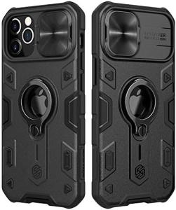 China iPhone 12 Pro Max Case with Camera Cover &amp; Kickstand, Duty Military Grade Armor Protection Cover, wholesale