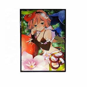 China Shockproof Game Card Sleeves PP Clear Plastic Card Protectors Customized Logo wholesale