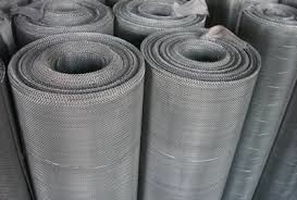 SS 316L Stainless Steel Woven Wire Mesh Woven Customized Length For Filtering