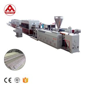 China 380V 50hz Double-screw PVC Faux Marble Sheet Production Line with Double-screw Design wholesale