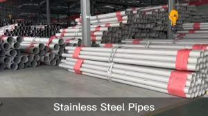 China 50mm SS304 Stainless Steel Pipe with Polish/Hl/6K/8K/No.1/No.4 Finish wholesale